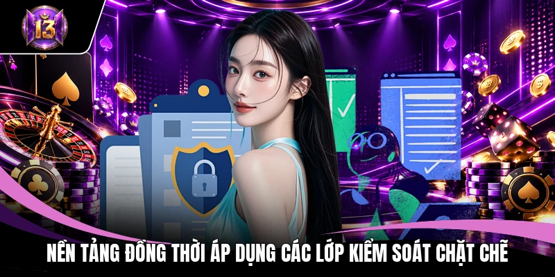 Chính Sách Bảo Mật 3 Nền tảng đồng thời áp dụng các lớp kiểm soát chặt chẽ